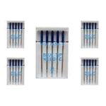 25x BLUE TIP 75/11 SEWING MACHINE NEEDLES EMBROIDERY Same as Janome - 5packs