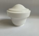 Shade Ceiling Milk Glass Art Deco Vintage