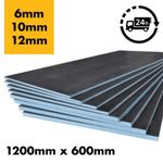 Tile Backer Boards in 6, 10, 12 & 20mm Thicknesses - 1.2x0.6m - 0.72m² Coverage