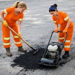 Cold Lay Macadam Tarmac 23kg Pot Hole Repair Asphalt Drive Path Repair