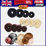 Small Medium large Fashion Hair Donut Bun Ring shaper Doughnut Style Updo