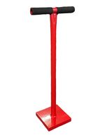 8" X 8" 11kg / 24lbs Earth Rammer Head Hand Tamper T Handle tarmac grass soil