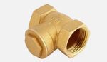 1/2" 3/4" 1" BSP Female Thread Brass Swing Check Valve One Way Non-Return Valve