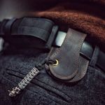 Tactics EDC Tools Genuine Leather Waist Storage Pouch Hand sewn, North America