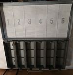 Photo Slide Container Metal Box  Holds Over 200 Slides