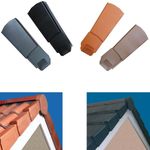 Klober Dry Verge Plastic End Cap for Gable  Apex Roof Tile - Left / Right Hand