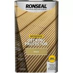 Ronseal Decking Protector - Waterproofs/ Sun  - Natural - 5 Litre FAST POSTAGE