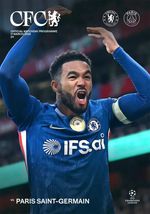 Official Programme Chelsea v Paris St Germain Champions League 2025/26