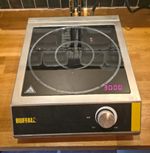 Buffalo CE208 3kW Single Zone Countertop Induction Hob 220-240V Black/Silver