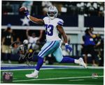 Javonte Williams Dallas Cowboys Autographed "8 x 10" Touchdown Run Photograph