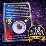 Real Nantan Meteorite Fragment Iron Meteorite 4.5 Billion Year Old Space Rock