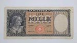 1947 Banca D'Italia Italy - 1000 Italian Lire ITL Banknote Bill No. R107 006725