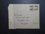 Palestine 1945 Censor Cover to New York - Z11384