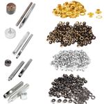 3mm-20mm Eyelet Punch Die Tool Set Eyelets Grommet Washer Leather Craft Repairs