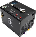 TUXING Pcp Air Compressor,4500Psi 30Mpa,Oil/Water-Free,Built-in Drain System