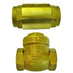 Female x Female Brass Check Valve