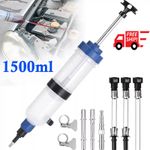 1.5 litre gear oil hand pump suction vacuum transfer syringe gun oil suction