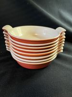 8 X French Cast Iron Au Gratin Dishes 13cm