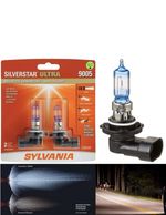 Sylvania SilverStar Ultra 9005 HB3 65W Two Bulbs Head Light Hi Beam Replacement