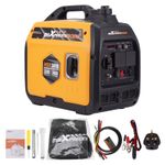 Inverter Generator Petrol 3500W Suitcase For Storm Flood RV Home Backup Power