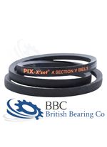 A SEC V BELT ( A SECTION BRANDED 13 x 8MM V BELT ) - CHOOSE SIZE IN INCHES)