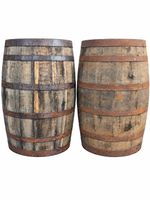 RECLAIMED USED RUSTIC WHISKEY / SCOTCH WHISKY OAK WOODEN BARREL Grade A & B