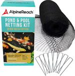 AlpineReach 4.5m x 6m Koi Pond Netting Kit - 20 Steel Staples