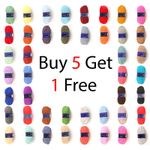 Woolcraft NEW FASHION DK Knitting Yarn / Wool - 100g Double Knit Ball -78 Shades