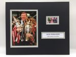 RARE Sir Alex Ferguson Manchester United Signed Display + COA AUTOGRAPH MAN UTD