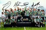 Celtic 2026 Champions Team Multi Signed Pre Print Autograph 6x4 Autograph PHOTO
