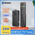 H.265 DVB-T2&C TV Decoder Dolby HD 1080P Mini TV Tuner HEVC 10Bit U8mini Digita
