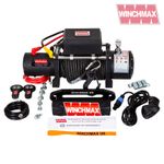  ELECTRIC WINCH 12V 4x4 13500lb MILITARY SPEC. WINCHMAX BRAND + SYNTHETIC ROPE 