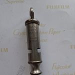 Vintage Bronze B & R (Behrend & Rothschild) City Police Whistle