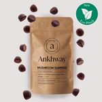 Ankhway Mushroom Gummies 10 Powerful Mushroom Blend for Immune Health 60 Gummies