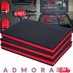 1/2 PCS Tool Box Foam Inserts Tool Shadow Foams Inserts for Toolbox Hard Cases