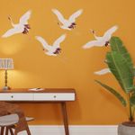 Superfresco Easy Cranes in Flight Ochre Print To Order Fixed Size Mural |
