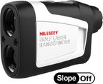 Mileseey Golf Rangefinder 656 Yards Rangefinder with Flag-Lock Vibration 