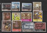Zambia 1968 Definitives F/U (G231)