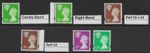 GB SCOTLAND 1997 REGIONAL MACHIN GRAVURE SET OF 6 (SG S90-93) MNH
