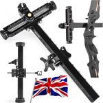 Recurve Bow Sight 1 Pin Aluminum 9" Adjustable Archery Target Hunting Bow Sports