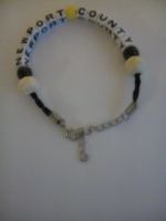 newport county football bracelet