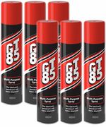 6 x GT85 Spray Lube Lubricant Penetrator Water Displacer Corrosion 400ML