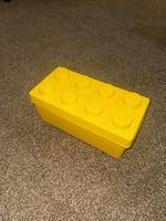 LEGO Yellow Storage Toy Box Rectangular Classic 8 Brick Empty 2012 NO BRICKS