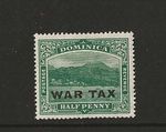 DOMINICA, 1918 WAR TAX ISSUE, 1/2d SG 57 IN MNH  SINGLE