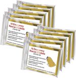 Bramble 10 Pack Large Mylar Emergency Blanket (83"X 63") Heat Reflective Thermal
