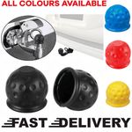 50mm Tow Bar Ball Cover Cap Towing Hitch Trailer Protector U.K-Fast