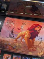 Disney Lorcana Simba exclusive DLC Foil Playmat Sealed from price wall
