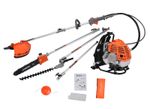 eSkde 52cc Petrol Backpack 5-in-1 Garden Multi Tool Strimmer Hedge Brush Cutter