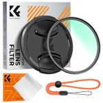 K&F Concept MC UV Lens Protection Filter with Lens Cap Cleaning Cloth 37-95mm