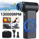 Mini Blower Portable Air Blower Super Turbo Jet Fan 130000RPM Compressed Duster